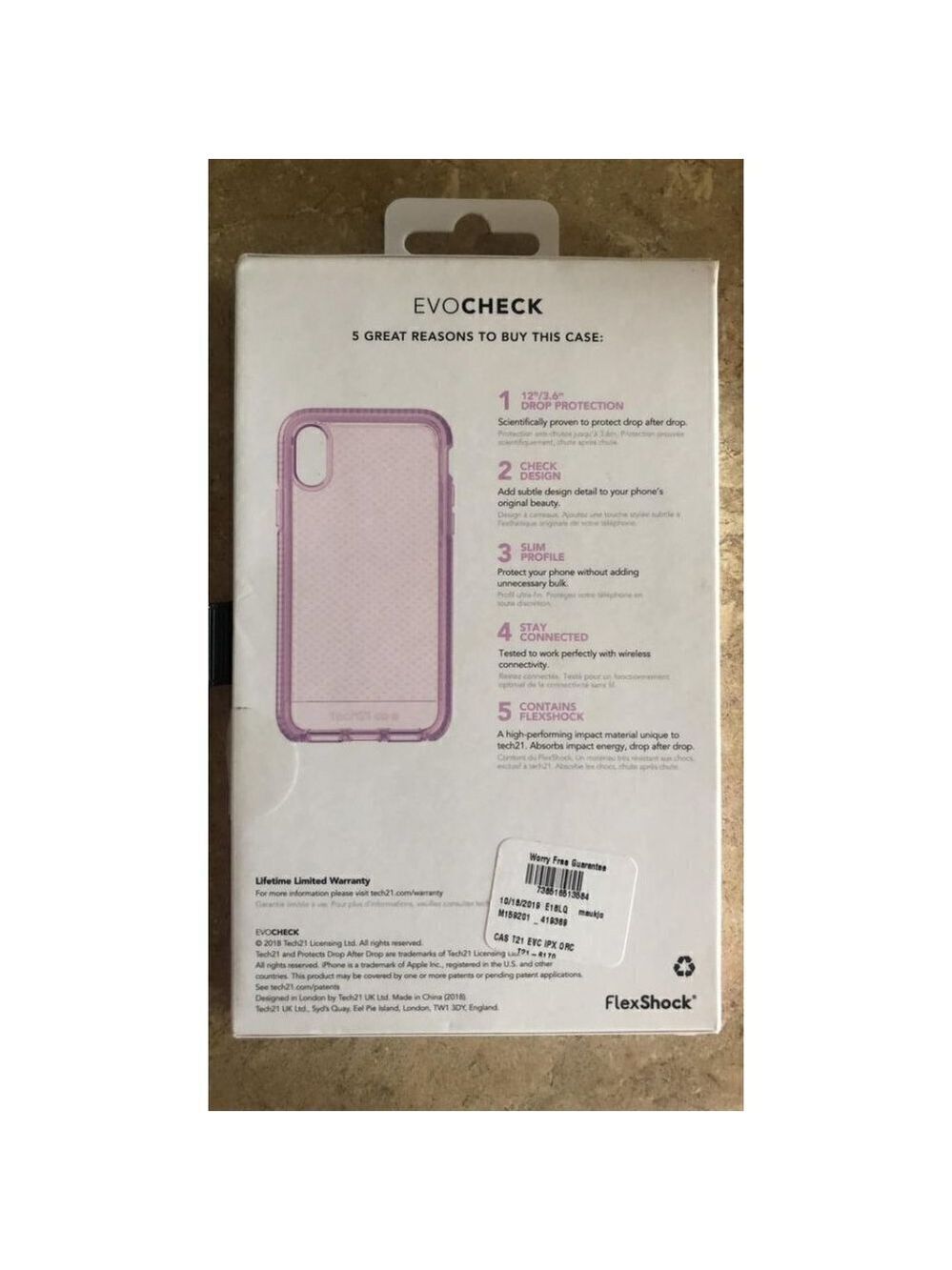 TECH21 iPhone X Case -> Tech21 iPhone X Case - Picture 3 of 3